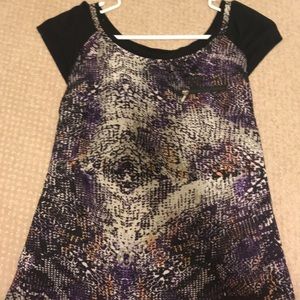 New, never worn A.N.A. Snakeskin patterned blouse